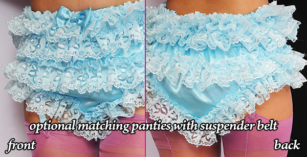 felicia sissy dress sat904 matching panties